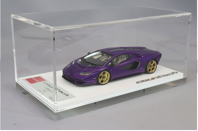 EIDOLON EM740E 1/43 Lamborghini Countach LPI 800-4 2022 Viola Pasifae Resin Car