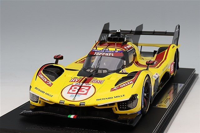 Looksmart LS18LM053 1/18 Ferrari 499P AF Corse Le Mans 2025 Winner #83 Kubica