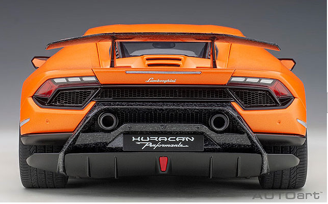 AUTOart 12076 1/12 Lamborghini Huracan Performante Matte Orange Coupe