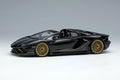 EIDOLON EM637E 1/43 Lamborghini Aventador LP780-4 Ultimae Roadster Black Ltd 60