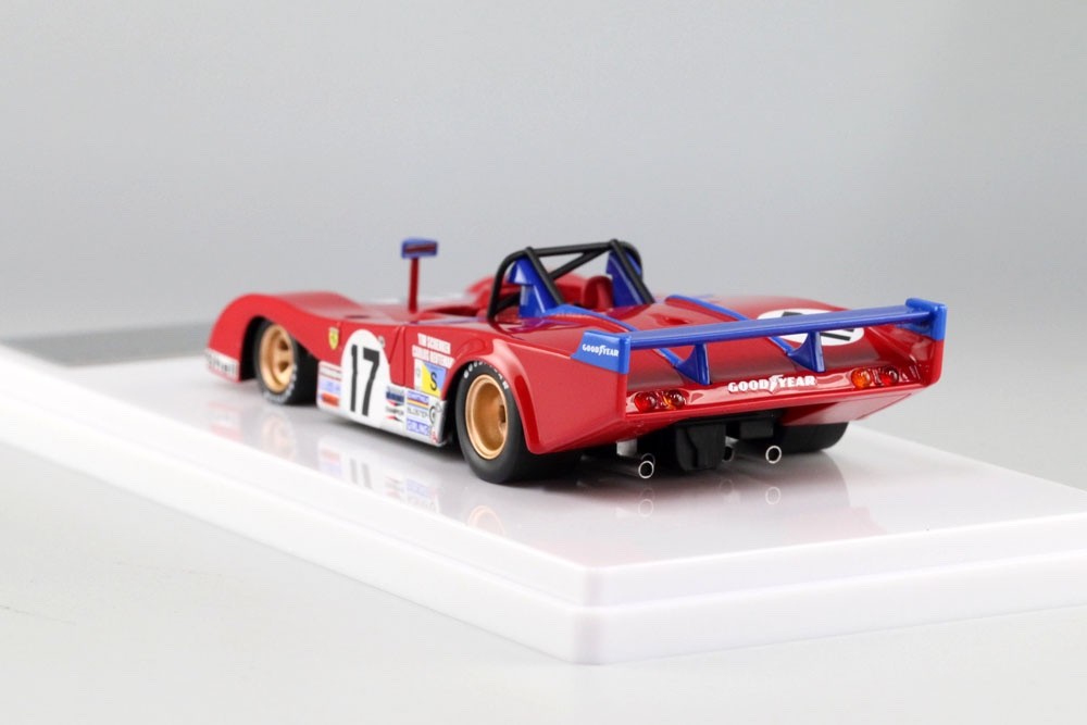 Tecno Model TM43-04C 1/43 Ferrari 312 PB #17 Le Mans 1973 Reutemann Schenken