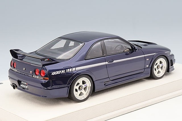 Make Up EIDOLON EML102H 1/18 Nismo 400R 1996 Deep Marine Blue Resin