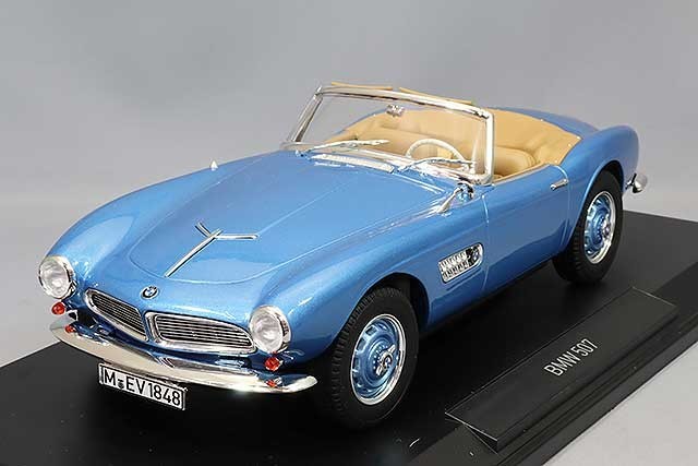 Norev NO183234 1/18 BMW 507 Cabriolet 1957 Blue Die-cast