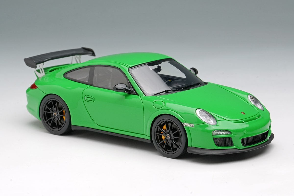 Make up EIDOLON EM603E 1/43 Porsche 911 997.2 GT3 RS 2010 Green Resin