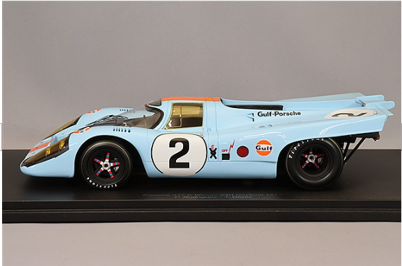 Spark S18DA71 1/18 Porsche 917K Daytona Winner 1971 #2 Multi Color Resin