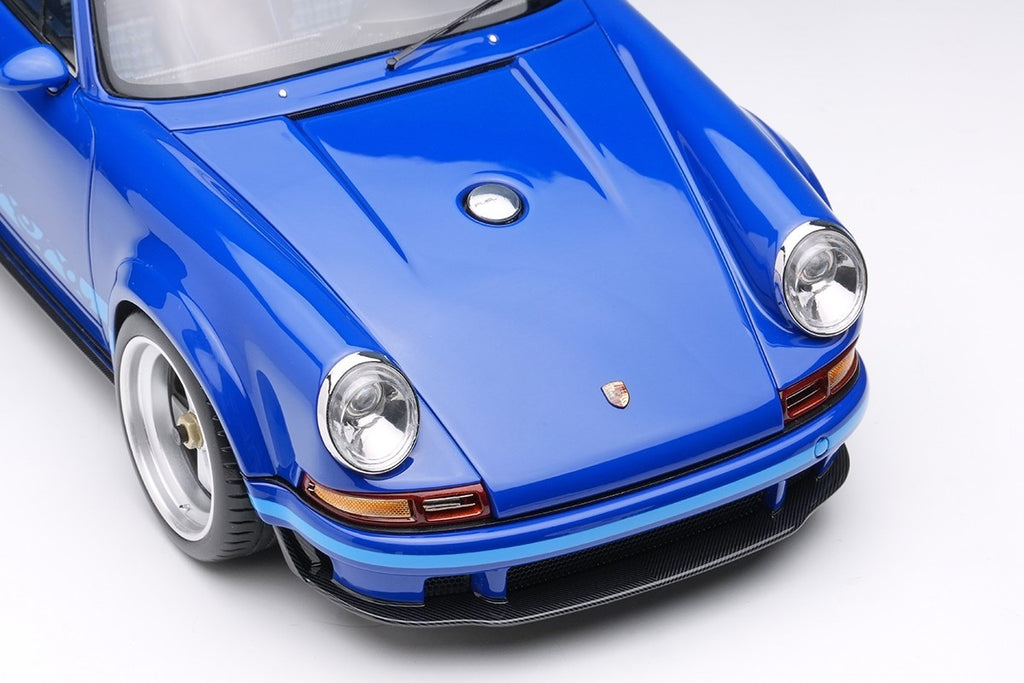 EIDOLON EML018Q 1/18 Singer 911 DLS 2023 Indigo Resin Model Car