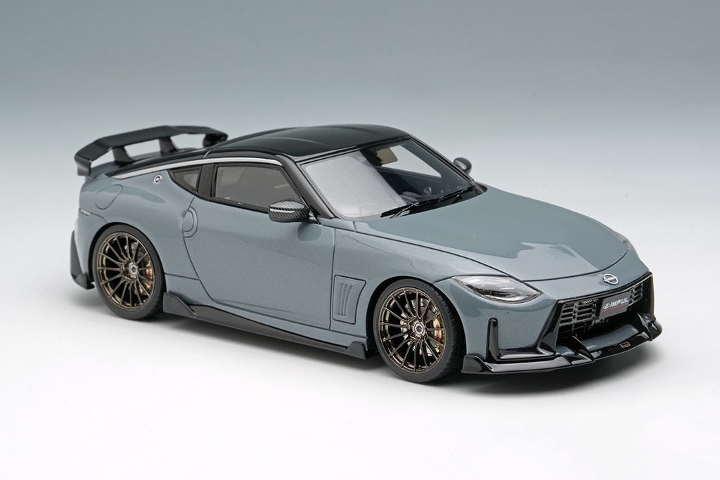 EIDOLON EM797D 1/43 IMPUL Fairlady Z 2023 Stealth Gray/Super Black Resin