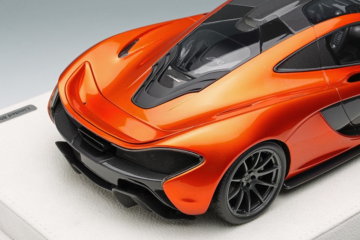 Make Up EIDOLON EML149C 1/18 McLaren P1 2013 Volcano Orange Limited 80pcs