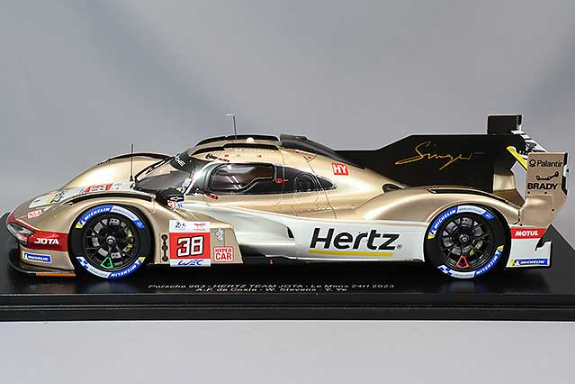 Spark S18S916 1/18 Porsche 963 Hertz Team JOTA Le Mans 2023 #38 Multi Resin