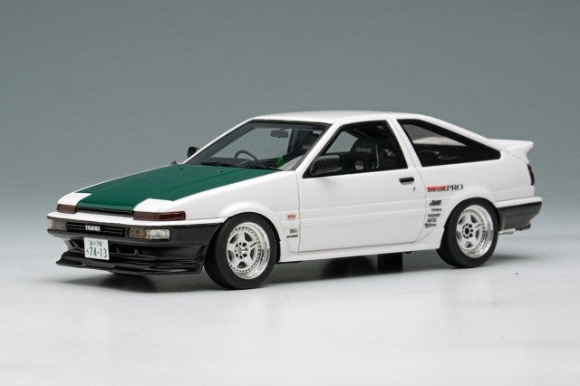 EIDOLON EM718 1/43 Toyota Sprinter Trueno (AE86)(3Door) Tk-Street Ver. White