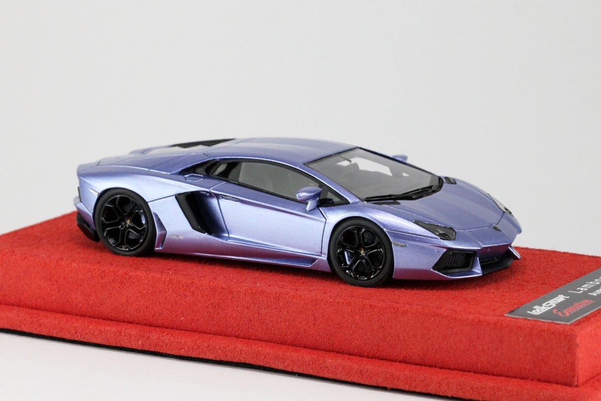 Looksmart LS384EX1 1/43 Lamborghini Aventador LP700-4 Light Violet Met Ltd 30
