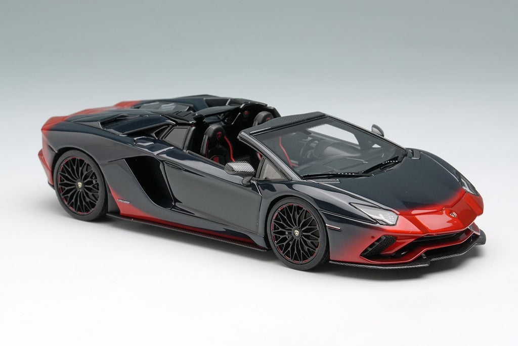 EIDOLON EM767B 1/43 Lamborghini Aventador S Roadster 50th Japan 2018 Rosso