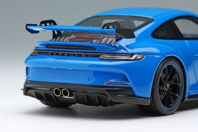 EIDOLON EM758A 1/43 Porsche 911(992) GT3 2021 Shark Blue