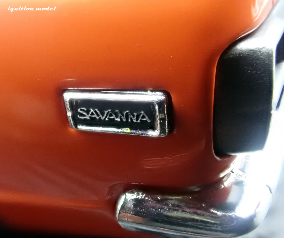 Ignition Model IG3731 1/18 Mazda Savanna (S124A) Semi Works Orange JDM