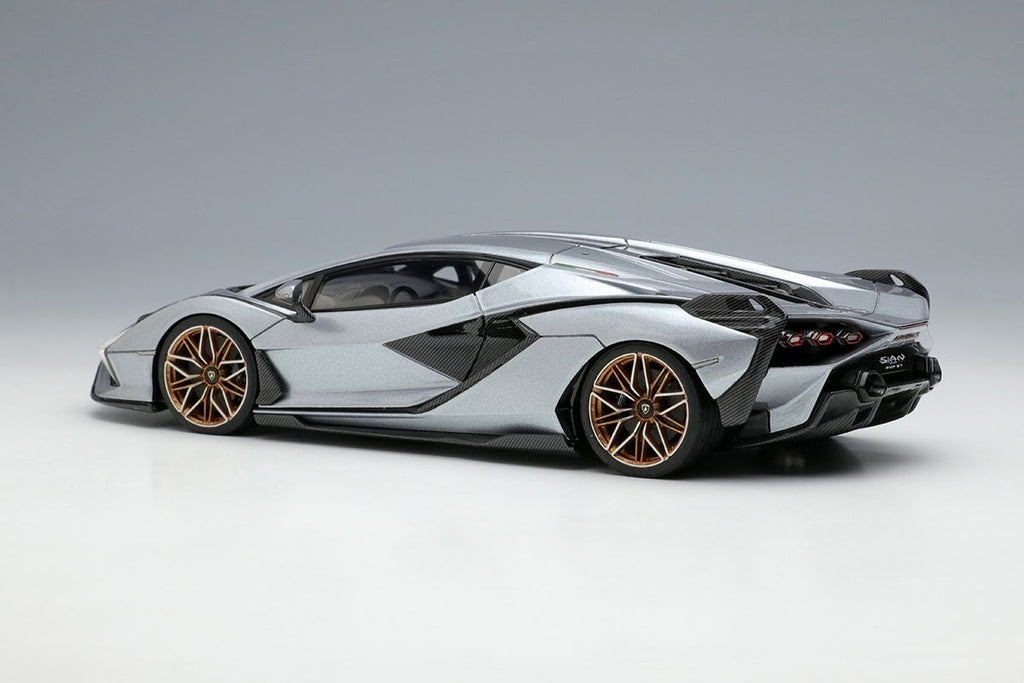 EIDOLON EM533E 1/43 Lamborghini Sian FKP 37 2019 Grigio Antares Limited 60pcs