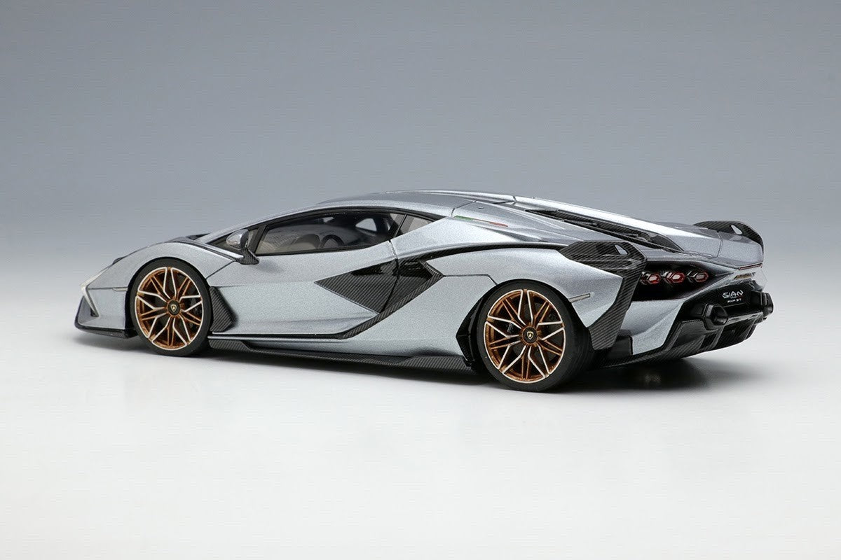 EIDOLON EM533E 1/43 Lamborghini Sian FKP 37 2019 Grigio Antares Limited 60pcs