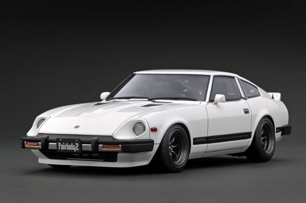 Ignition Model IG3524 1/18 Nissan Fairlady Z S130 280ZX Watanabe White Resin