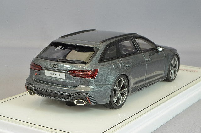 TSM TSM430536 1/43 Audi RS6 Avant Daytona Gray Resin