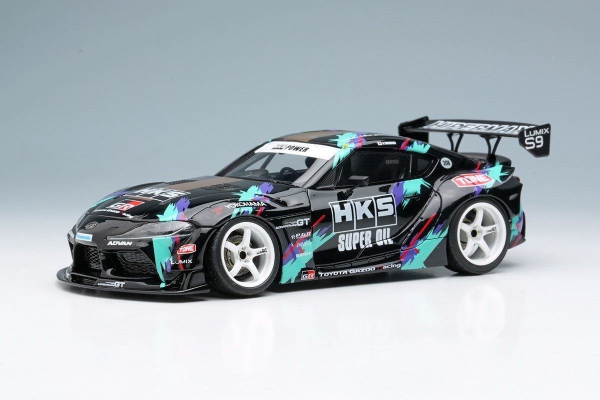 Make Up EIDOLON EM722 1/43 Toyota GR Supra Drift by HKS 2019 Limited