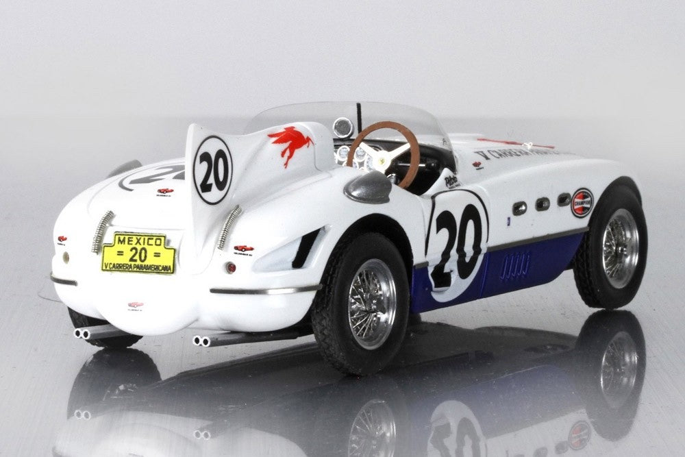 BBR BBRC195 1/43 Ferrari 340-375MM 1954 Carrera V #20 Hill Ginther Ltd 500pcs