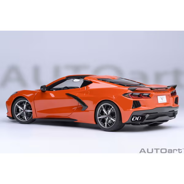 AUTOart 71283 1/18 Chevrolet Corvette C8 Stingray Z51 Orange Diecast