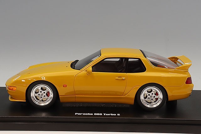 GT Spirit GTS947 1/18 Porsche 968 Turbo S 1993 Yellow Resin