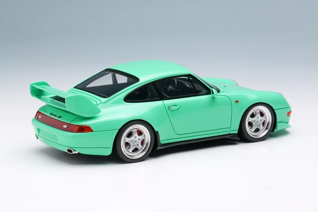 Make Up VISION VM096I 1/43 Porsche 911 993 Carrera RS 1995 Japan ver. Mint Green