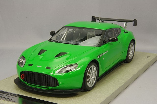 Tecnomodel TM18-01E 1/18 Aston Martin V12 Zagato Press Green Resin