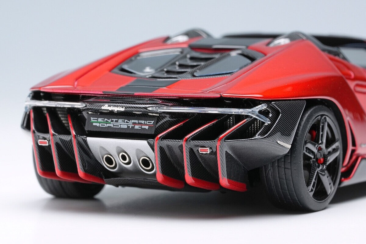 Make Up EIDOLON EM406F - 1/43 Lamborghini Centenario Roadster 2016 Rosso Efesto