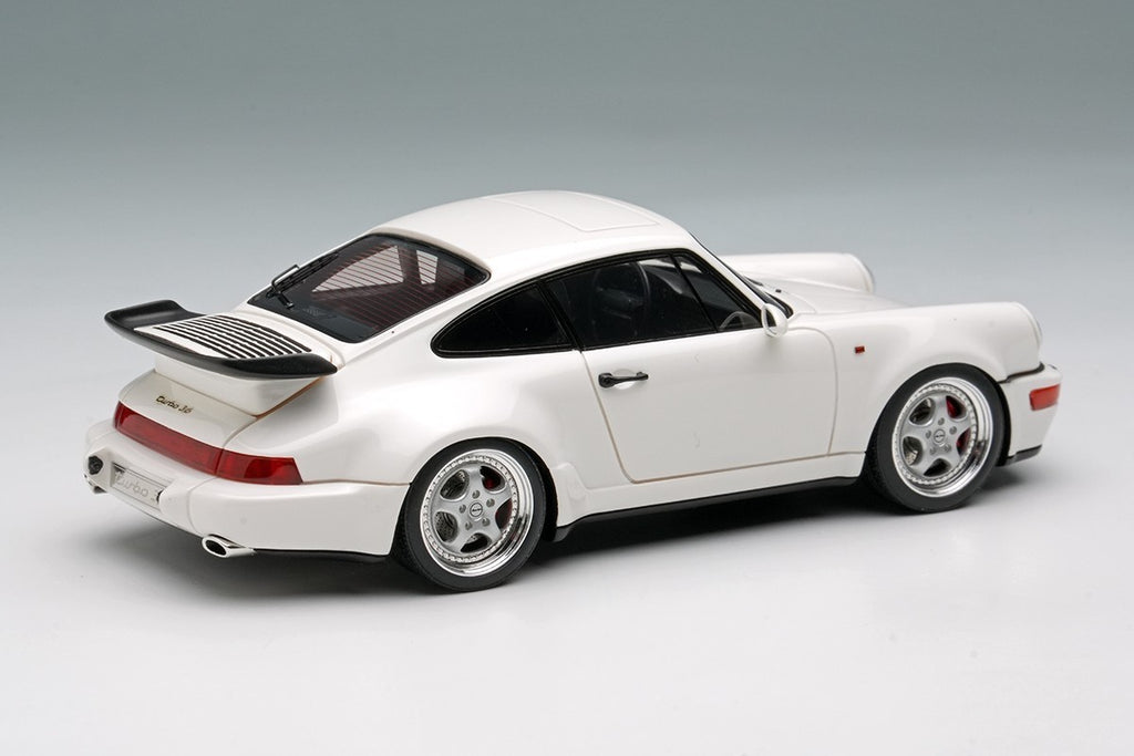 Make Up VISION VM158H 1/43 Porsche 911 964 Turbo 3.6 1993 White Resin Model Car