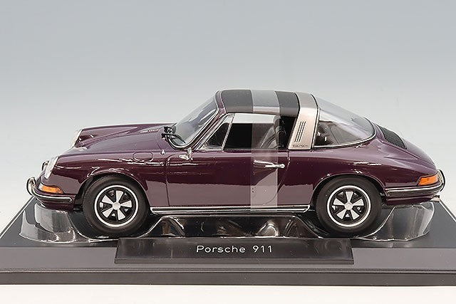 Norev NO187644 1/18 Porsche 911 T Targa 1971 Violet Die-cast