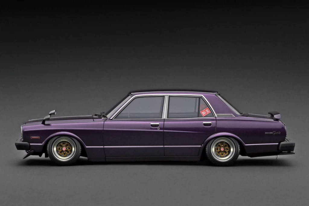 Ignition Model IG3431 1/18 Toyota Mark II Grande MX41 Shakotan Purple Resin