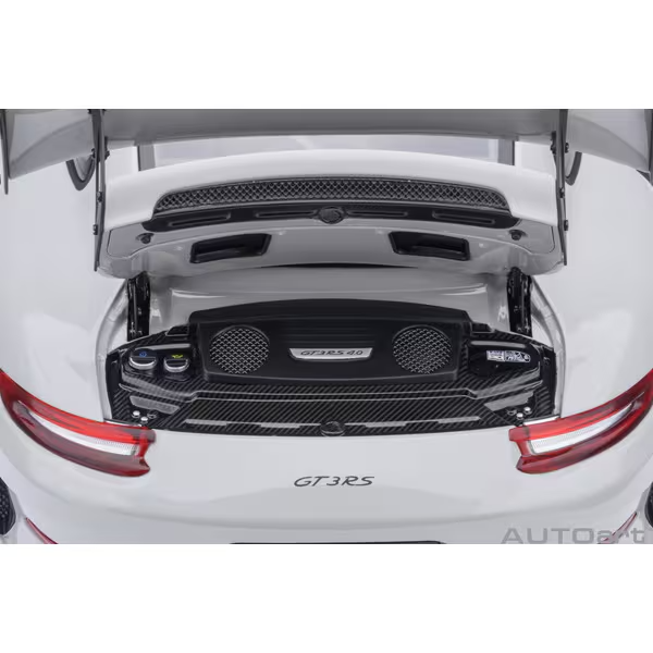 AUTOart 78180 1/18 Porsche 911 991.2 GT3 RS Light Grey Diecast