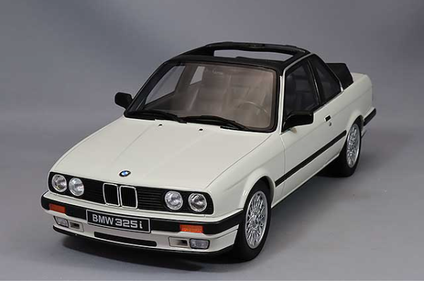 OttO OTM1097 1/18 BMW E30 325i TC2 Bauer 1988 White