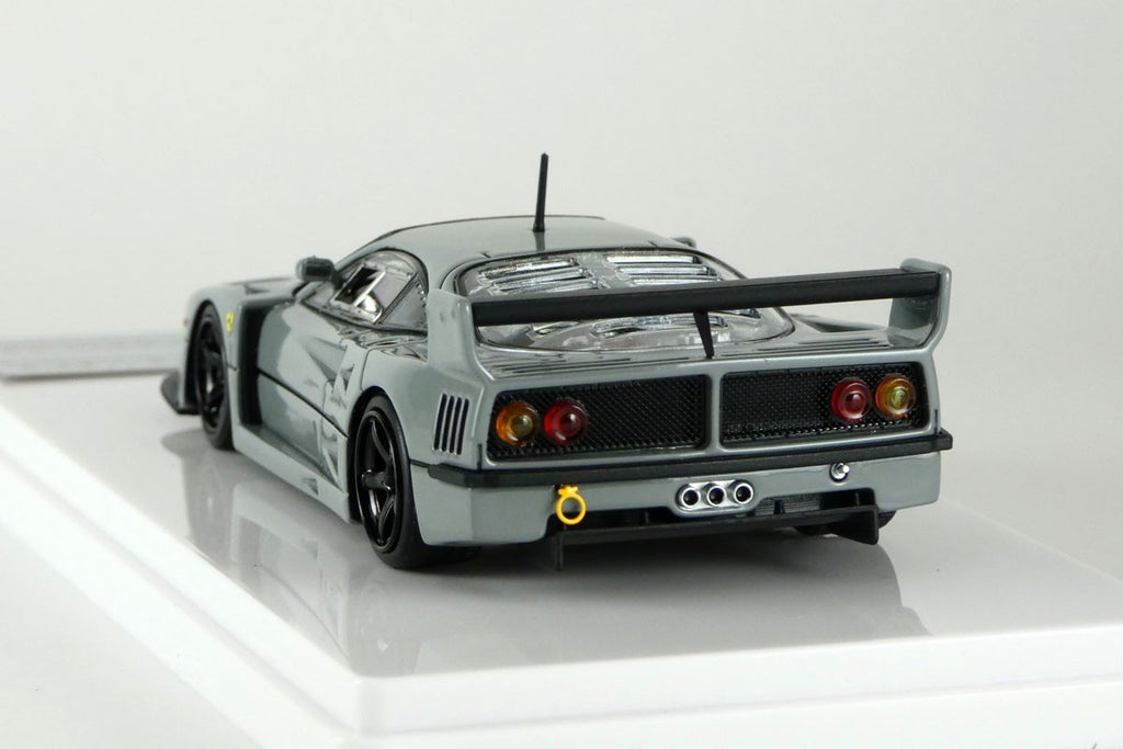 Tecno Model TM43-67E 1/43 Ferrari F40 LM Press 1996 Middle Gray Black Resin