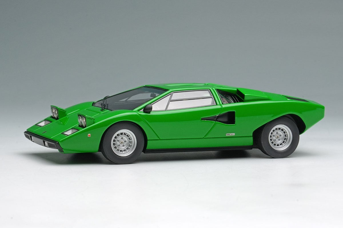 Make Up EIDOLON EM822E 1/43 Lamborghini Countach LP400 1974 Green Resin