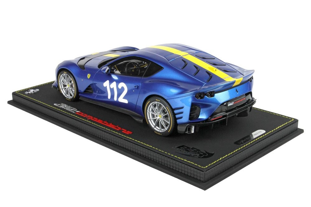 BBR P18207TFV 1/18 Ferrari 812 Competizione Tailor Made Targa Florio #112 Resin