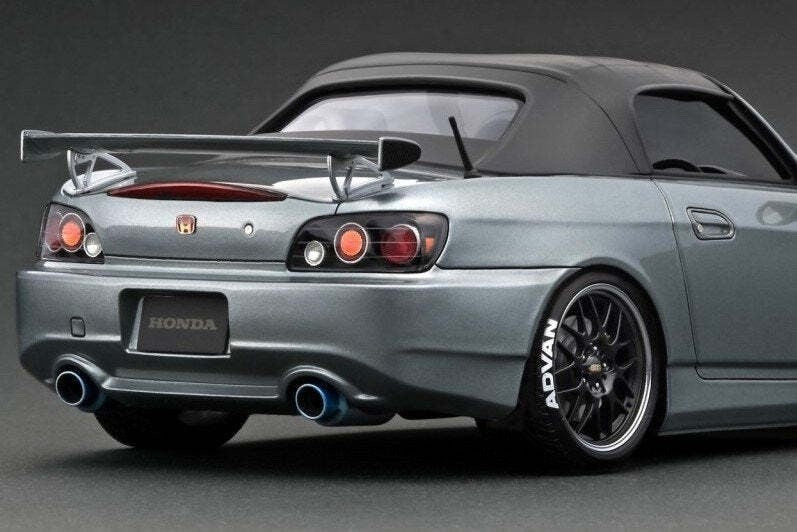 Ignition Model IG2590 1/18 Honda S2000 (AP2) Dark Silver BBS RG-R