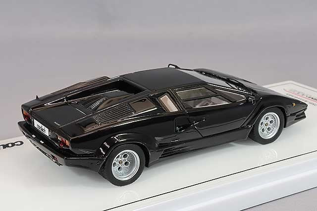 TrueScale TSM430657 1/43 Lamborghini Countach 25th Anniversary 1988 Nero Black