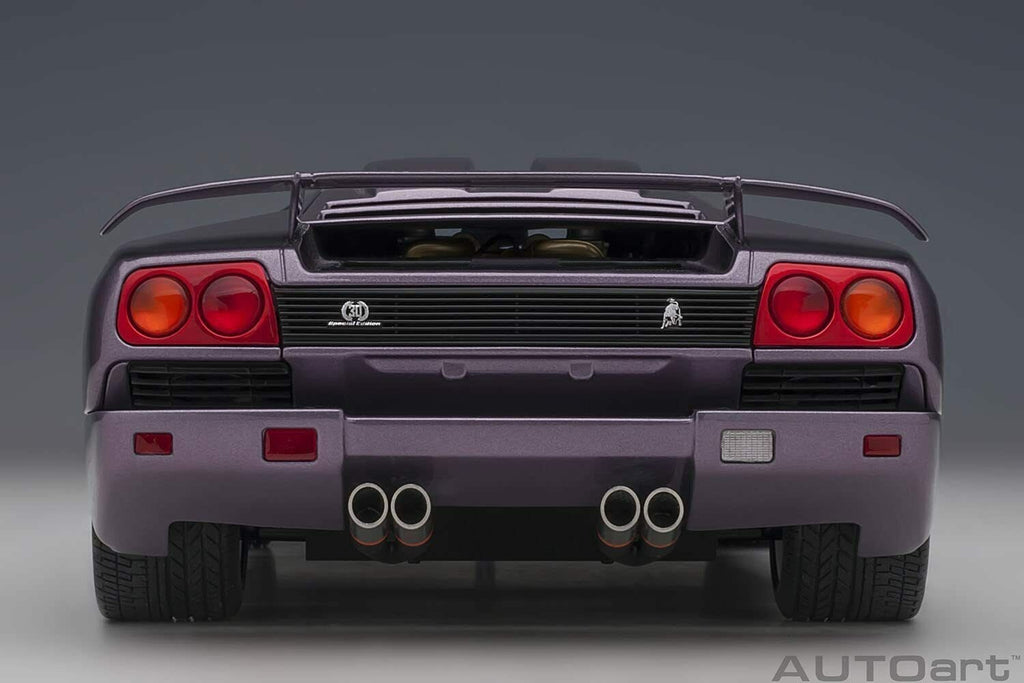 AUTOart 79142 1/18 Lamborghini Diablo SE30 Jota Metallic Purple Coupe