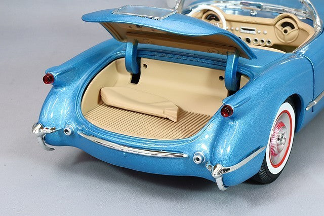 American Muscle KS-AMM1341 1/18 Chevrolet Corvette 1954 Blue Diecast