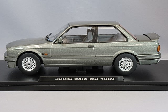 KK Scale KKDC180881 1/18 BMW 320iS E30 Italo M3 1989 Grey Diecast