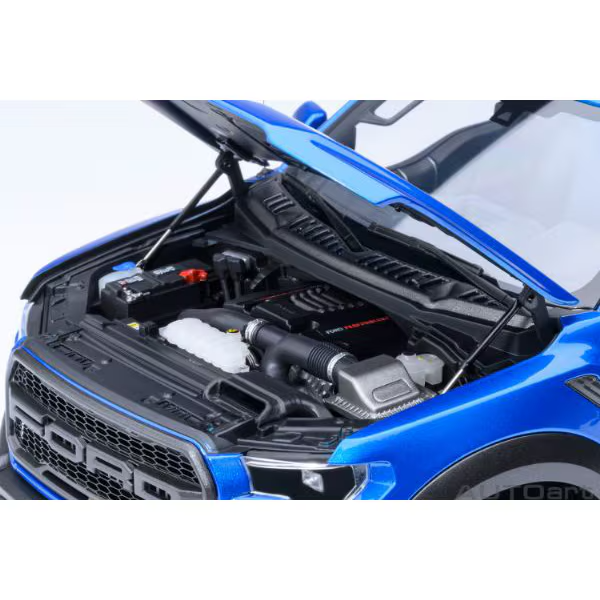 AUTOart 72949 1/18 Ford F-150 Raptor SuperCrew 2019 Blue Diecast