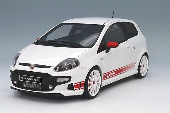 Otto OTM460 1/18 Fiat Punto Abarth EsseEsse 2010 White Model Car