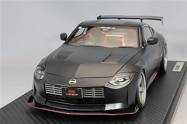 Ignition Model IG3384 1/18 Top Secret Fairlady Z RZ34 Matte Black
