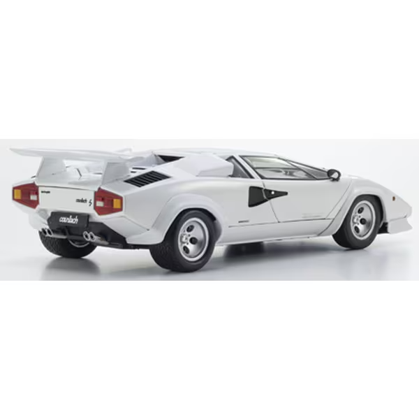 Kyosho KS08320WFL 1:18 Lamborghini Countach LP400S White Diecast Model Car