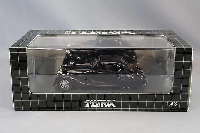 Matrix MX50407-021 1/43 Delage D8-120 Aerosport Coupe 1937 Black Resin