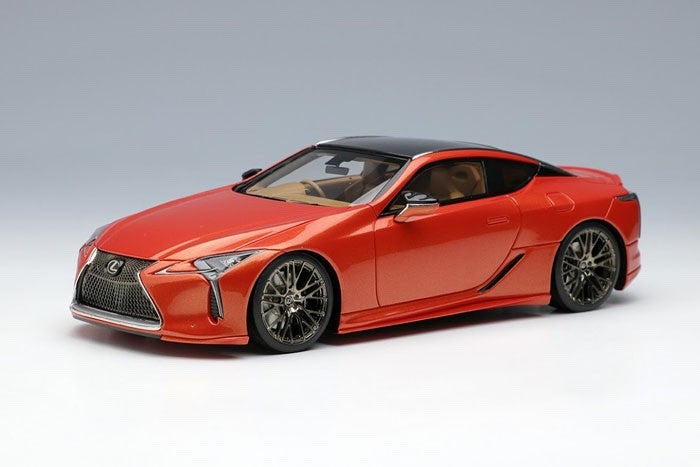 EIDOLON EM617D 1/43 Lexus LC500 TRD Aero Blazing Carnelian Contrast Ltd 70pcs