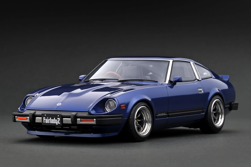Ignition Model IG3518 1/18 Nissan Fairlady Z S130 280ZX Watanabe Blue Resin