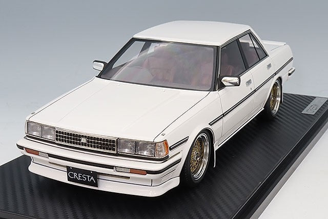 Ignition Model IG3828 1/18 Toyota Cresta Super Lucent GX71 White Resin